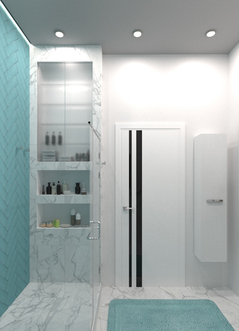 Визуализация дизайн-проекта 3-х комн. квартиры