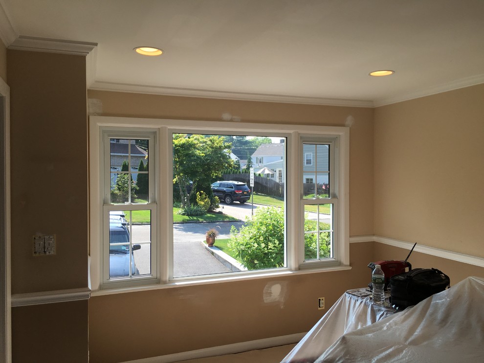 Fresh coat of Paint on Dining room walls