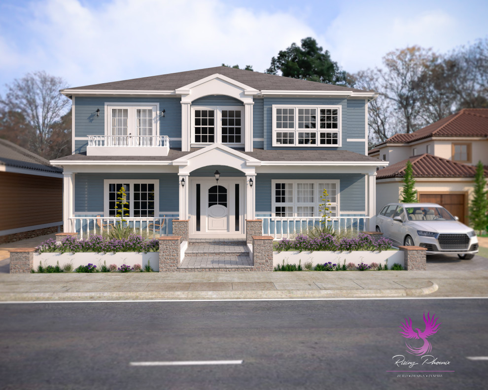 Romo Residence, W Broadway, Custom Home + ADU