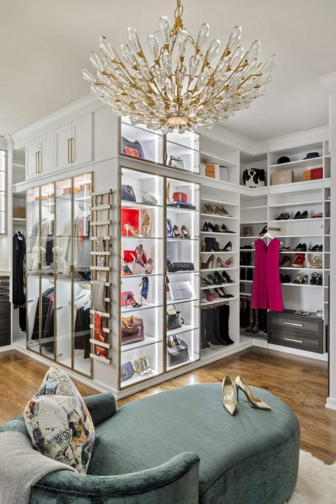 Damask Rose Lane - Transitional - Closet - Dallas - by Baker Design ...