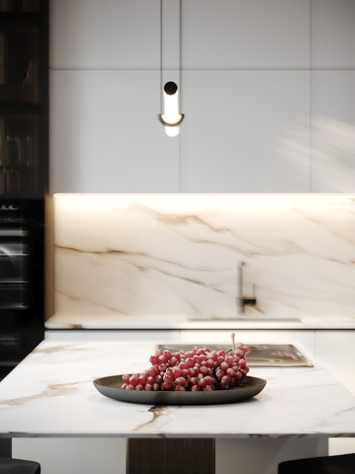 Дизайн интерьера трехкомнатной квартиры в ЖК Futurist