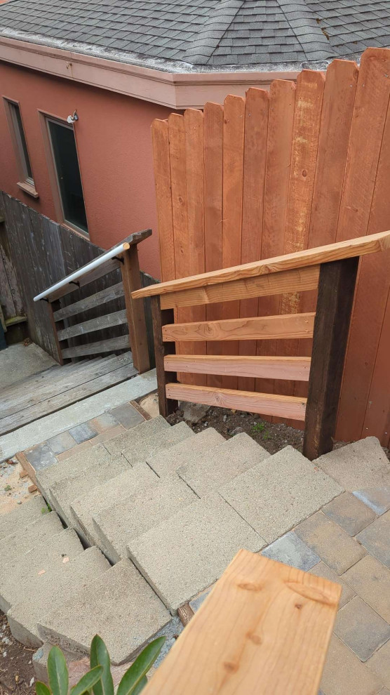 Steep Urban Backyard: From Unusable Eyesore to Haven for Adults and Kids