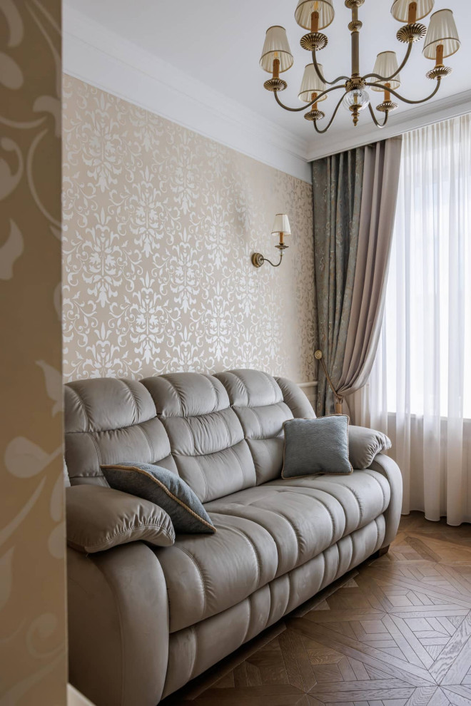 Дизайн и ремонт квартиры на 1ой Тверской-Ямской улице — Игра в классику