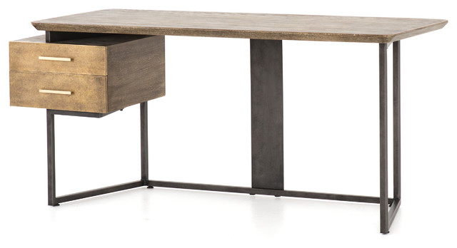 Alden Desk Industrial Desks And Hutches By Hedgeapple