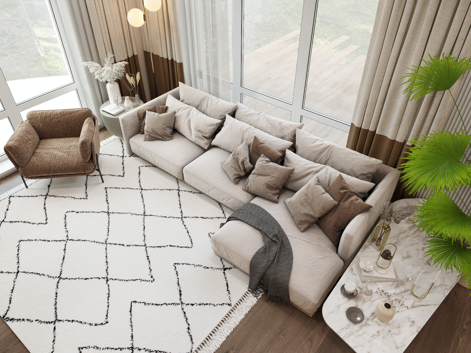 Гостиная / 1 этаж