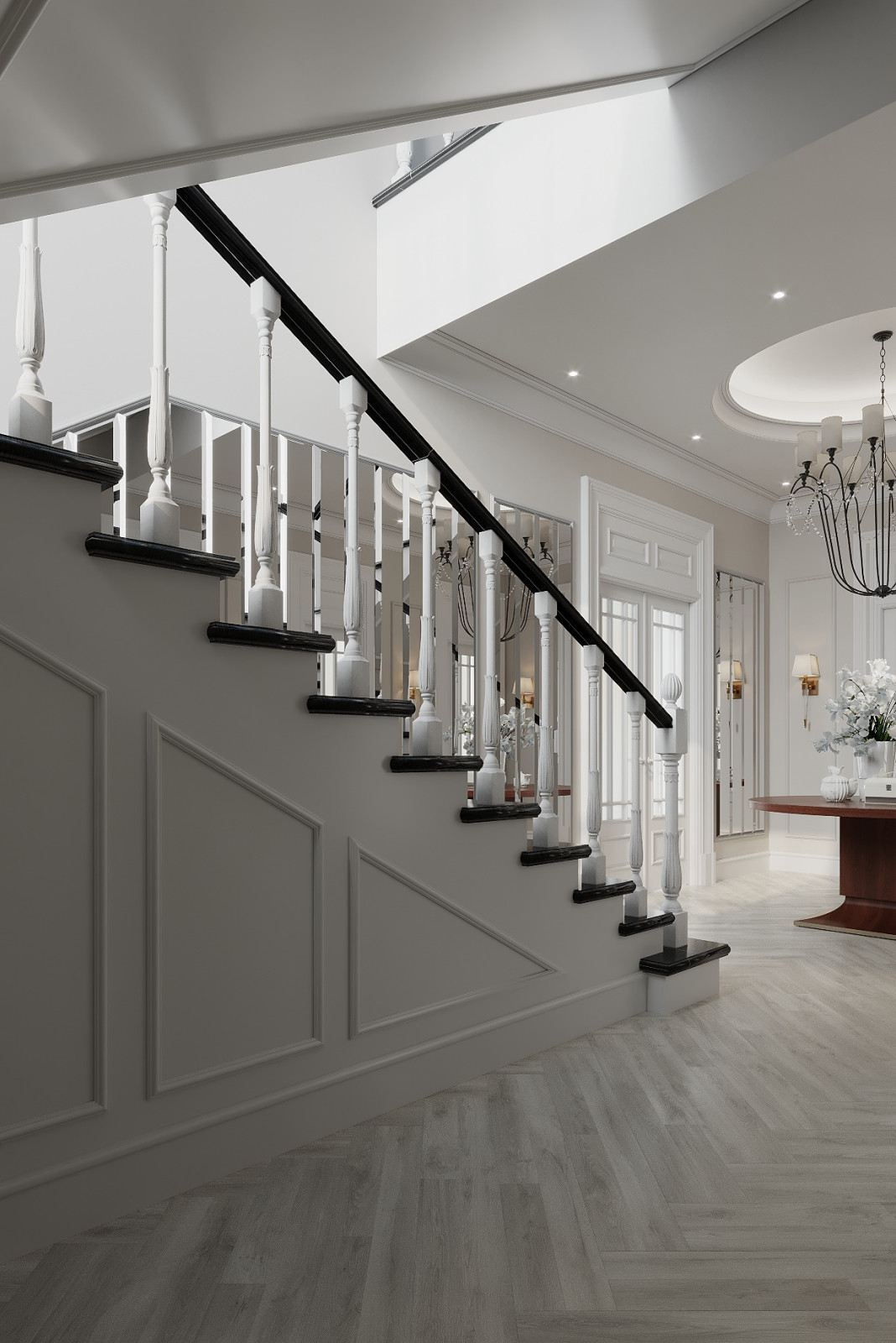 Дом в классическом стиле, 500 м2