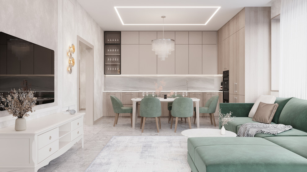 Кухня-гостиная