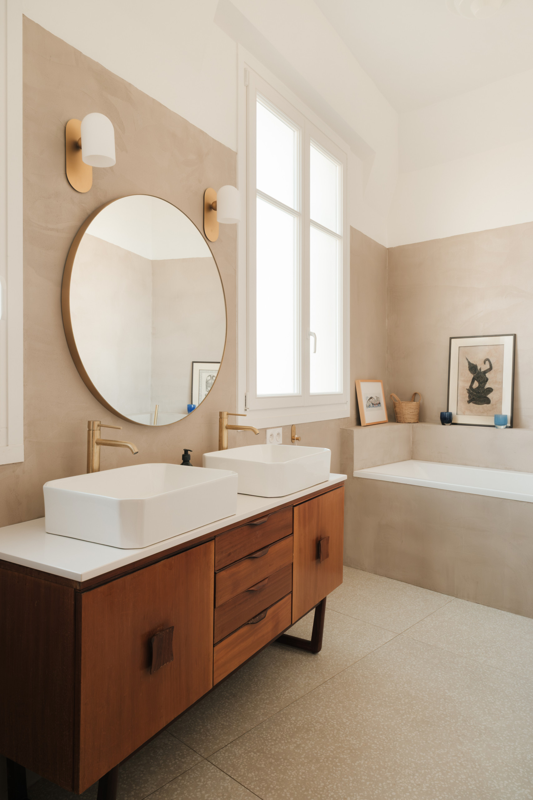 Rénovation d'un appartement "Tocqueville"- 180 m2 familial et contemporain