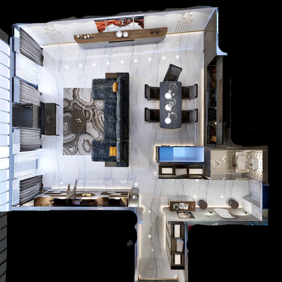 Hyatt Regency апартаменты 119 м2