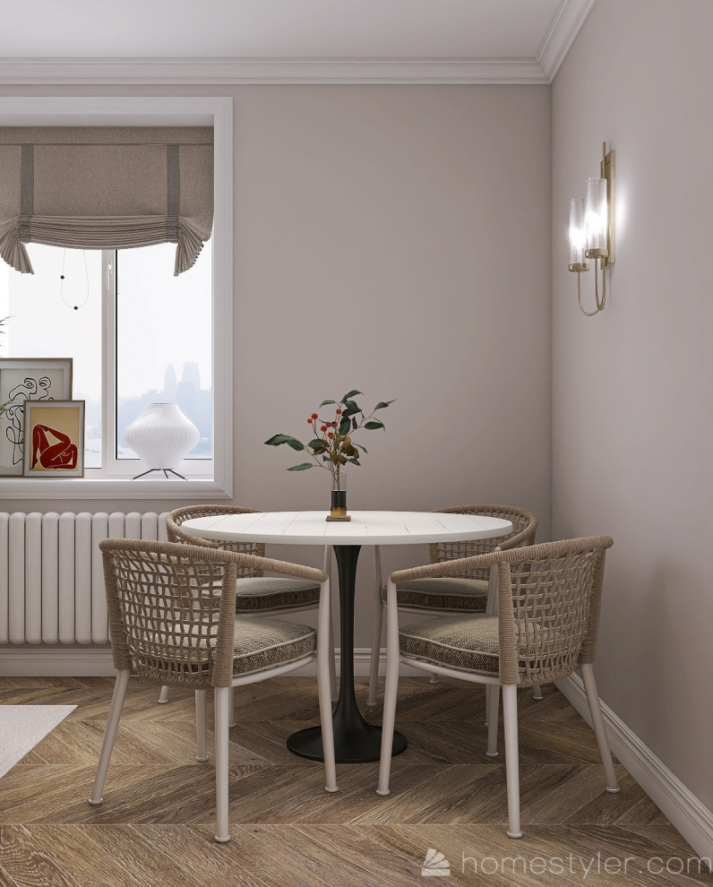 Двушка в Москве во французском стиле