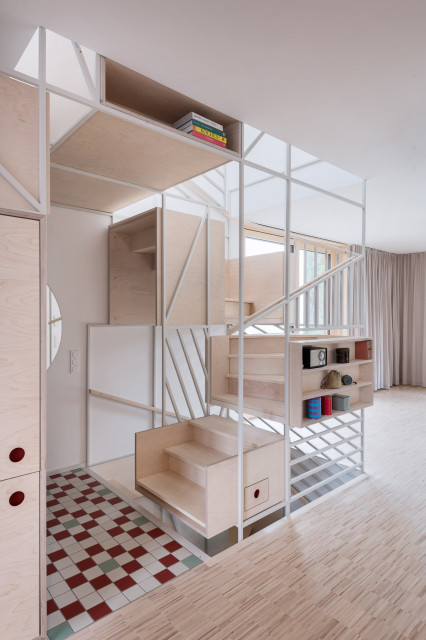 Hausfuchs nordico-escalera