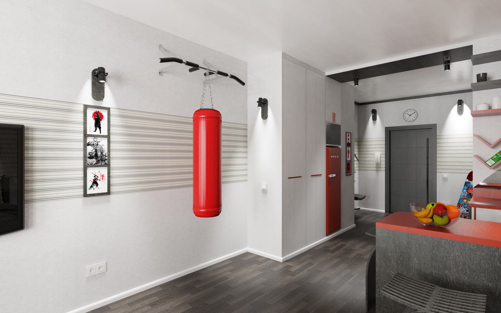 Дизайн студии в пос. Бугры ЛО