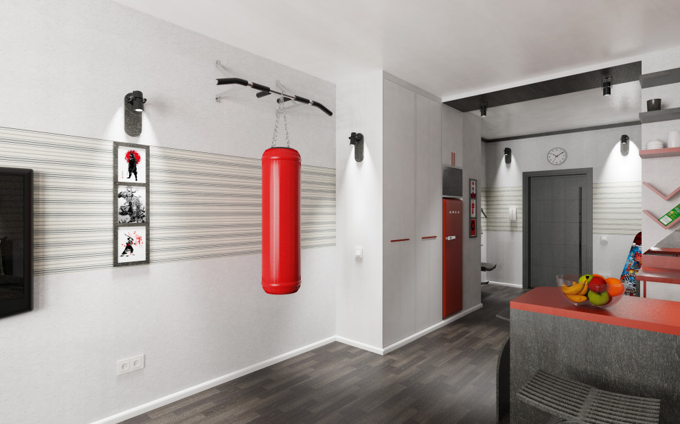 Дизайн студии в пос. Бугры ЛО