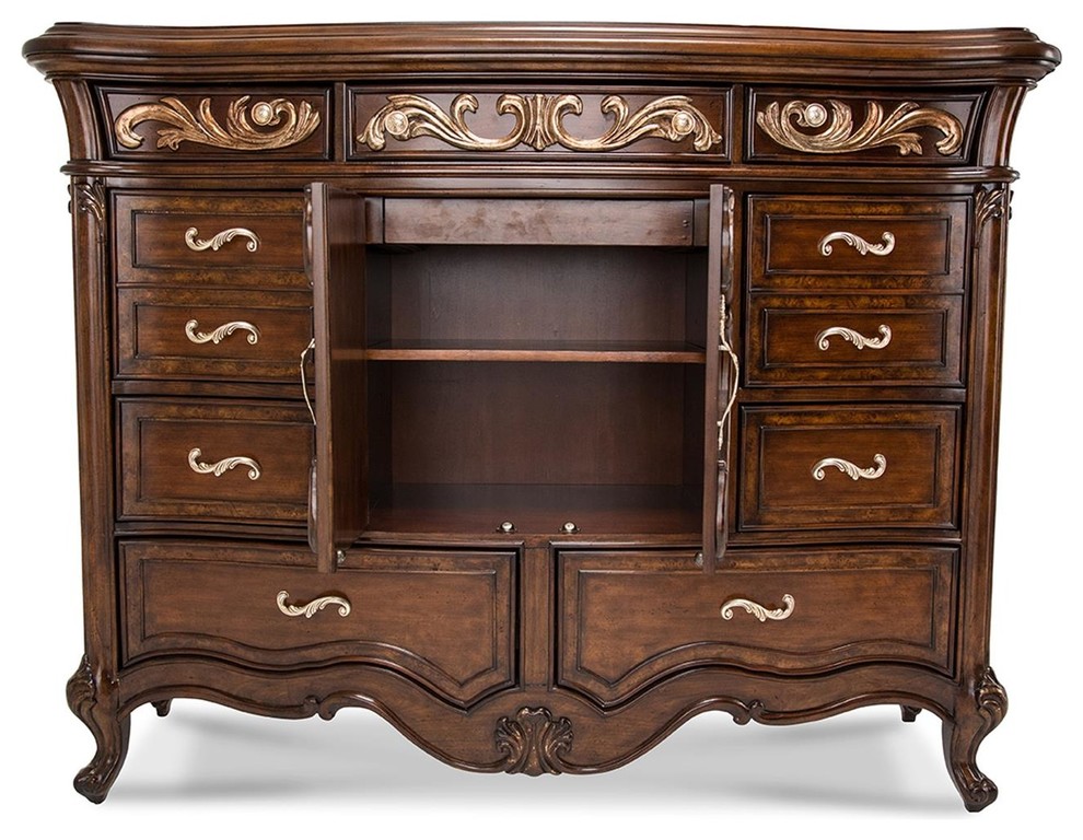 Emma Mason Signature Reach Royale Tall Dresser in Light Espresso