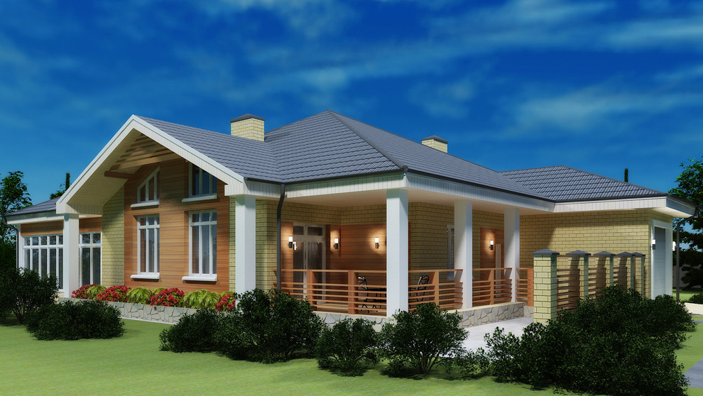 Одноэтажный дом в п. Шувакиш г. Екатеринбург