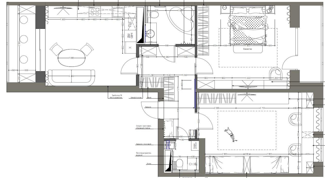 Квартира в Санкт-Петербурге.
