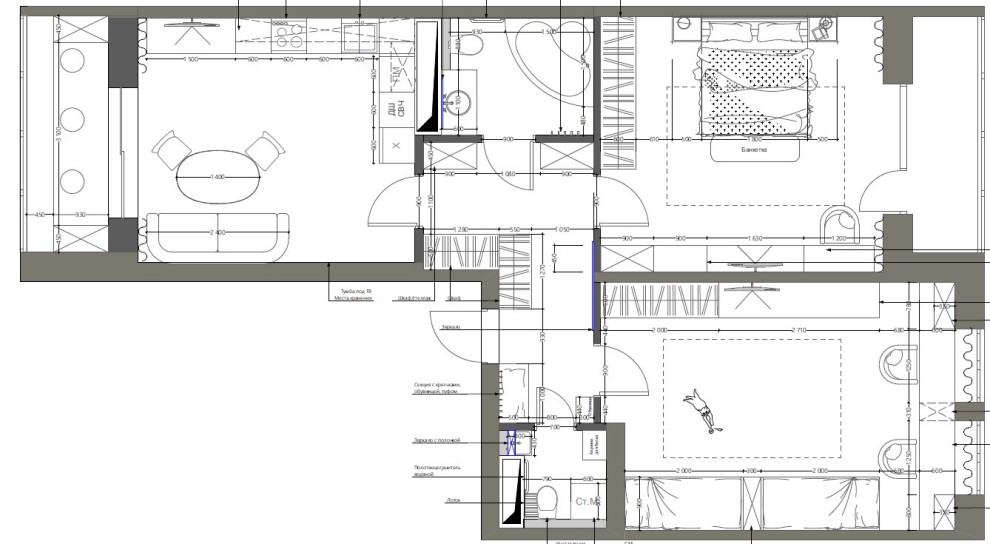 Квартира в Санкт-Петербурге.