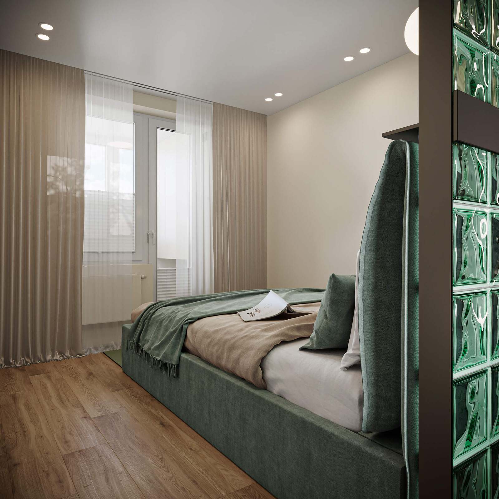 Квартира 60 кв.м г. Ставрополь  Спальня