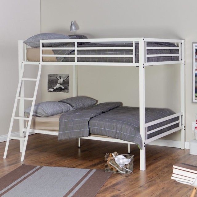 Duro Hanley Full Over Bunk Bed White 690mhgfbe0003wte Duro Hanley Full Over Bunk Bed White 690mhgfbe0003wte Contemporary Kids Beds By Hayneedle
