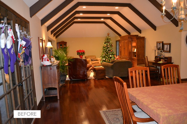 Transitional Ranch Remodel transitional