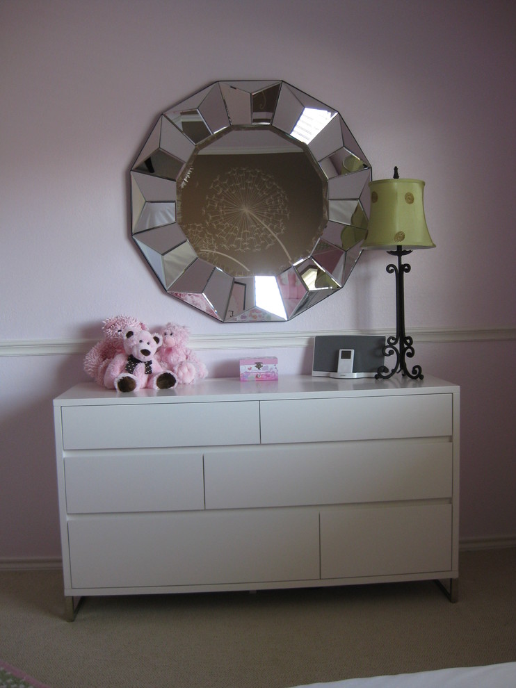 Transitional home design photo in Dallas
