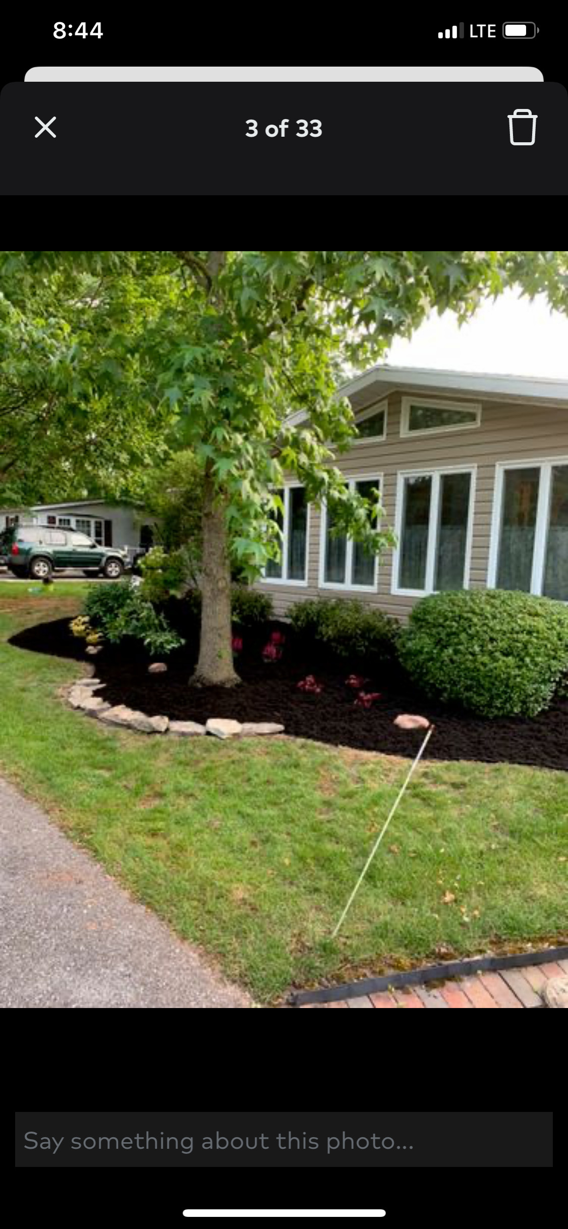 Landscaping projects