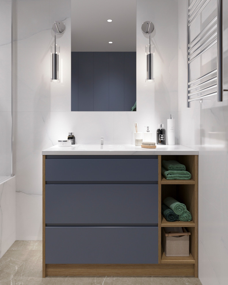 Ванная комната по фен-шую, частный дом 200 кв.м