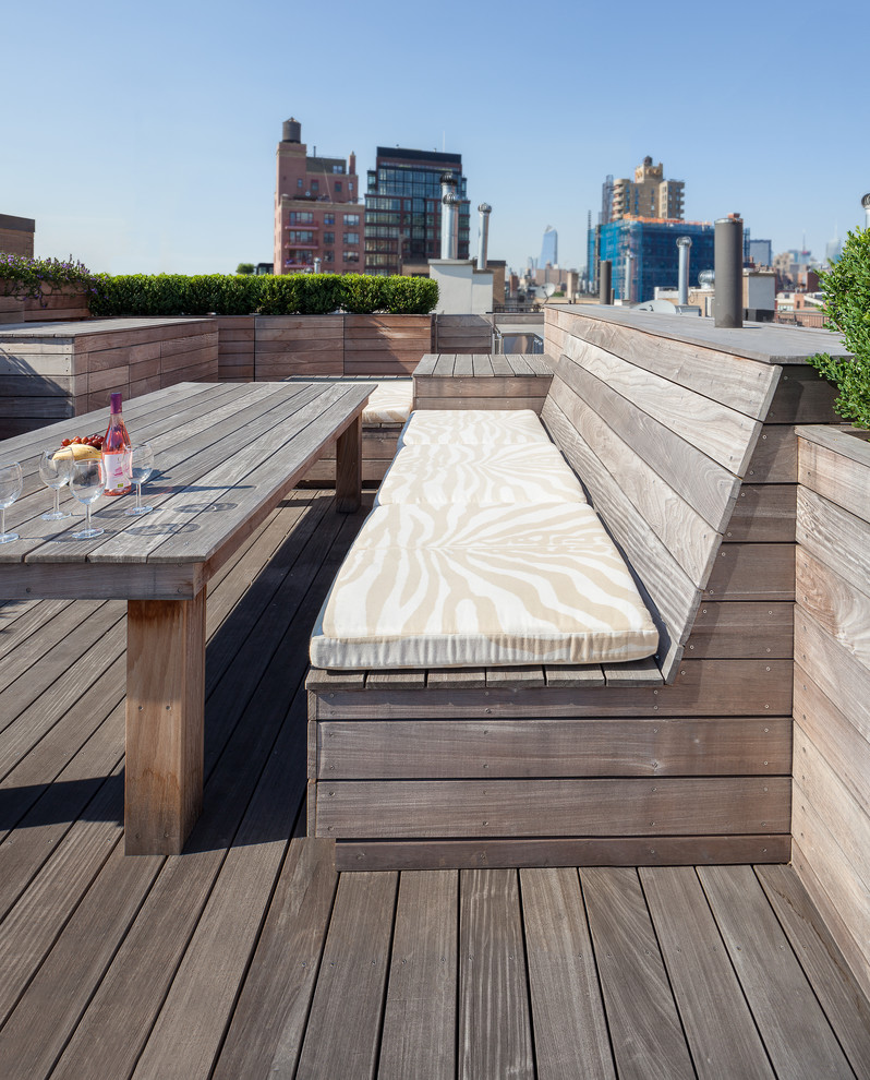 City Roof Deck - Contemporary - Exterior - New York - by Andrew Mikhael ...