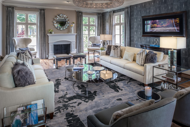Beyond The Lights transitional-living-room