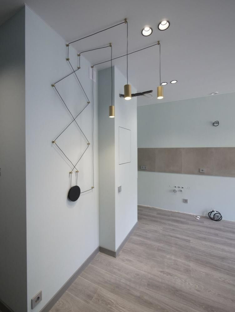 Ремонт 1-комнатной квартиры площадью 40 кв.м в ЖК «Домашний»