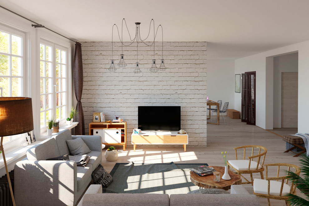 Интерьер дома в скандинавском стиле