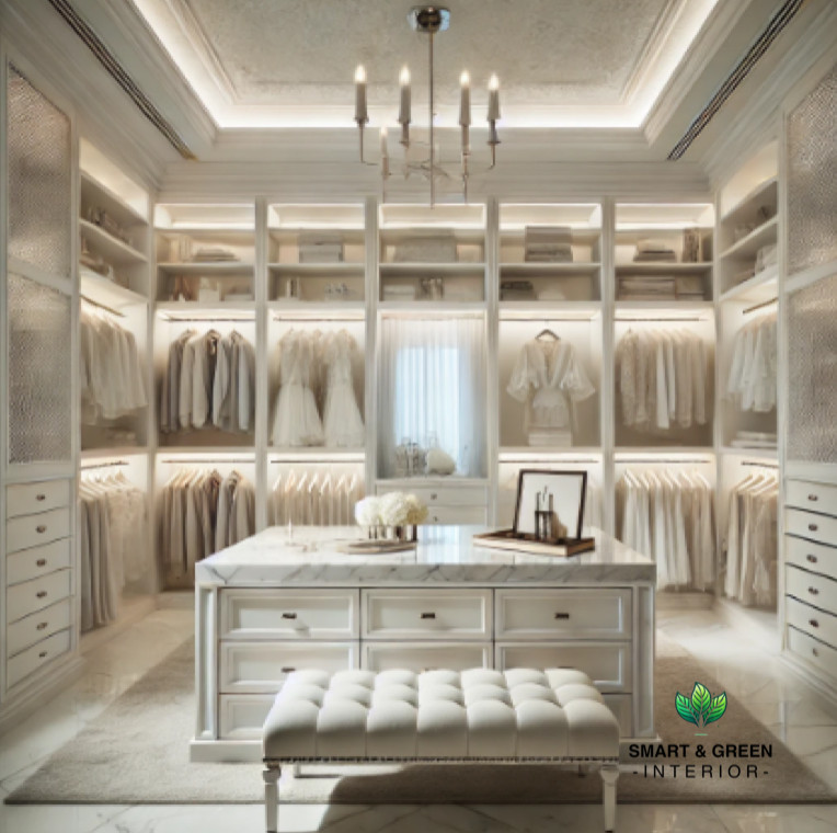 Белая квартира мечты в Современном стиле