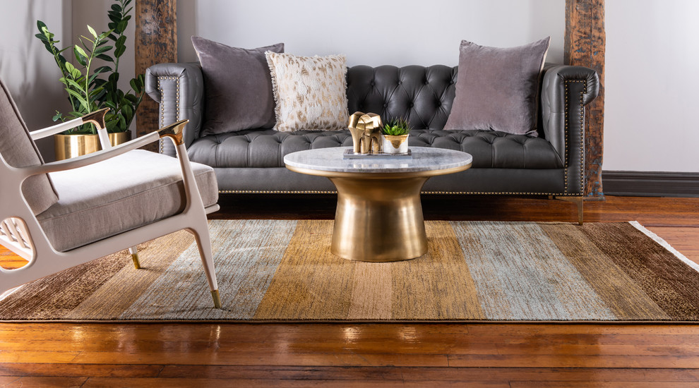 Unique Loom Manila Fars Rug, 3'3"x5'3" Contemporary Area Rugs by User Houzz