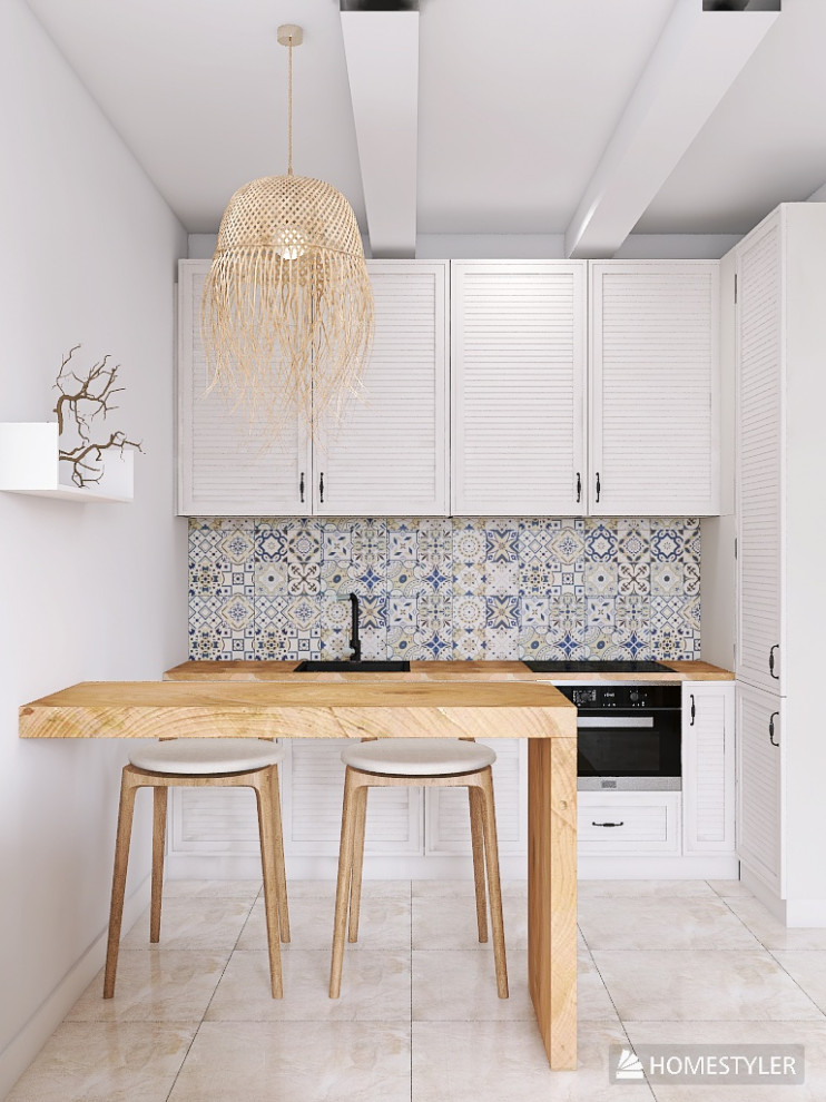 Кухня-гостиная в средиземноморском стиле