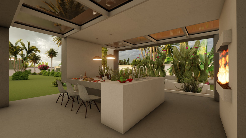 Oman-Muscat Garden Design - CGI