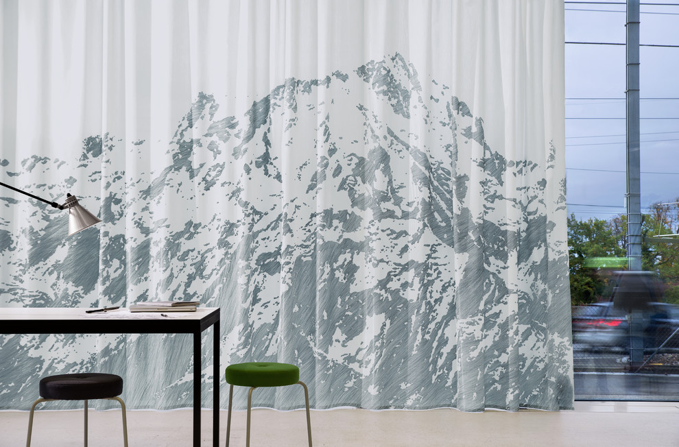 Акустические ткани в интерьере от Creation Baumann