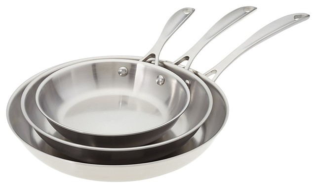 Stainless Steel Skillet Cookware Set 