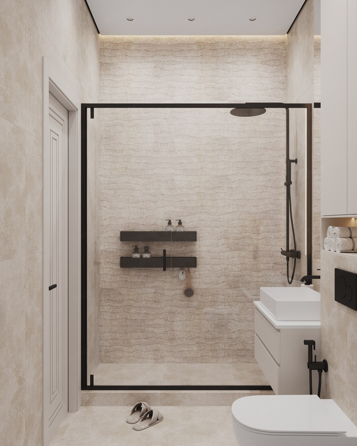 Дизайн проект 1 комнатной квартиры - ЖК Прокшино