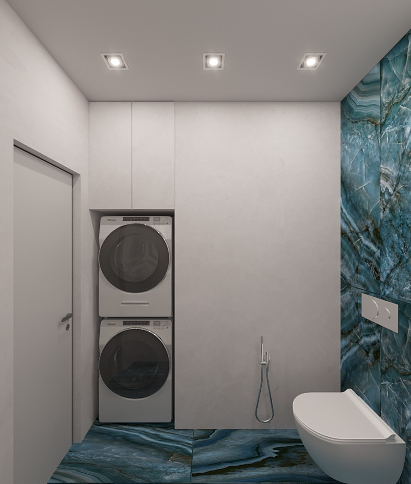 Интерьер Квартиры 84 м2 в Москве в современном минимализме.  Жк Настроение