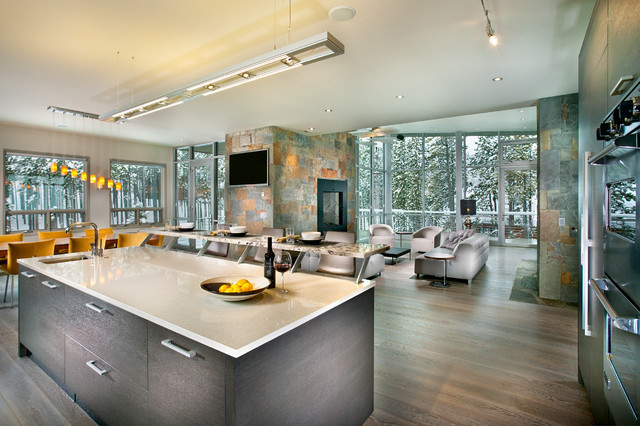 Buckhead Client's Ski Retreat - Kitchen trendy-koekken