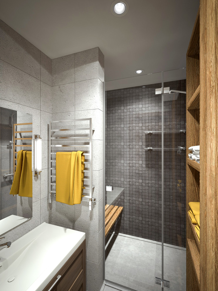 Минималистичная двухкомнатная квартира со светлыми стенами