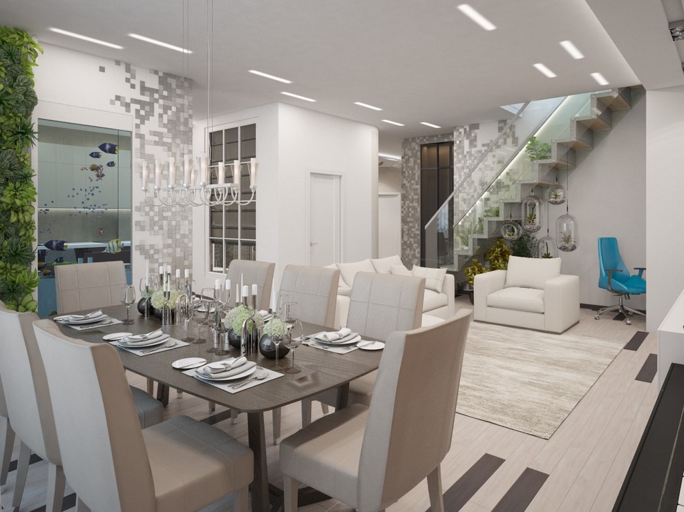 Интерьер квартиры (пентхаус)