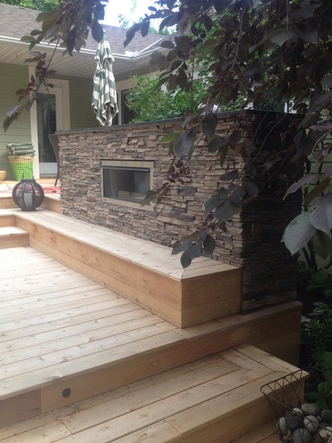 Cedar Deck american-traditional-terrace