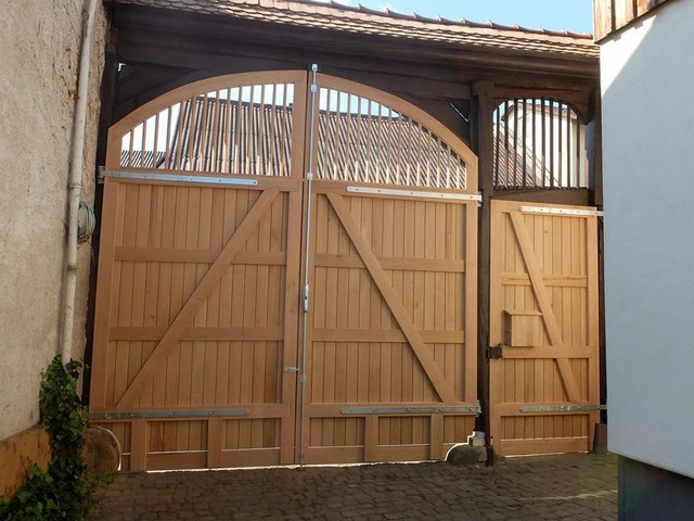 Hoftor Eiche Klassisch Frankfurt am Main von Holzfreude