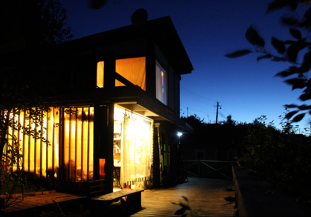 他の地域にある北欧スタイルのおしゃれな住まいの写真