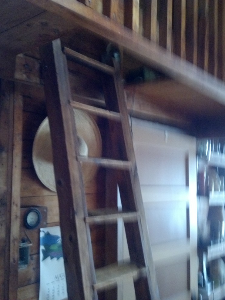 Need ideas for a steep staircase or ladder to a loft