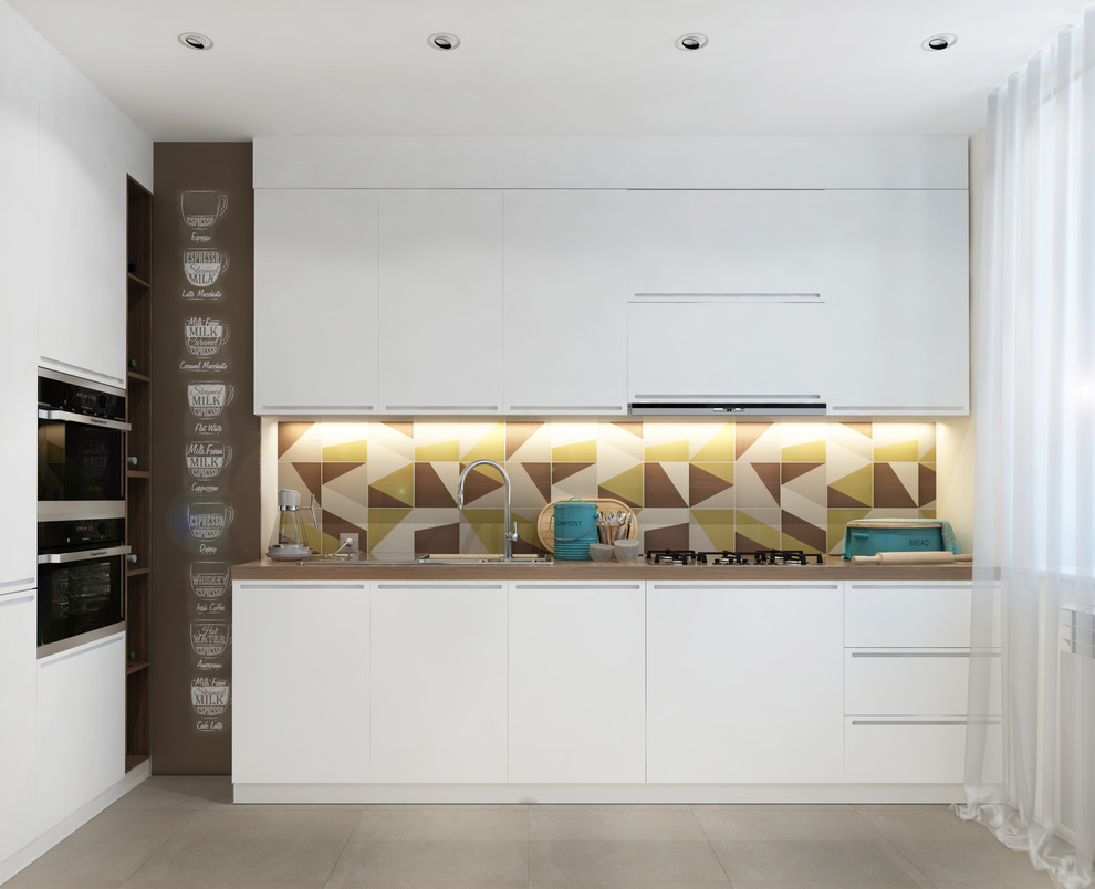 Квартира 80 м2 в современном стиле, для молодой семьи