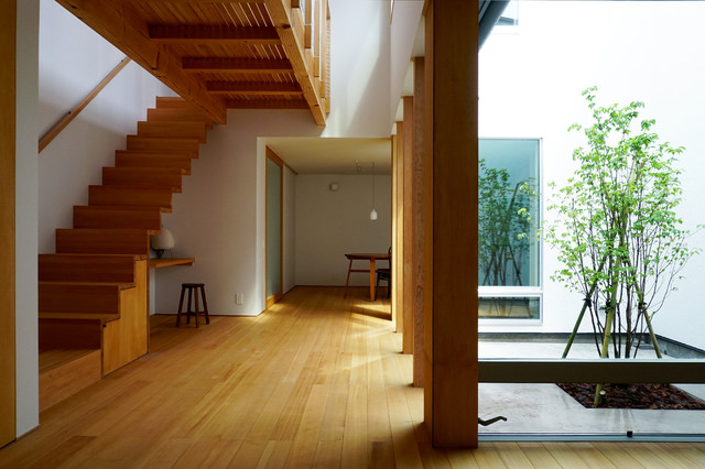 菊川の家 skandinavisch-treppen