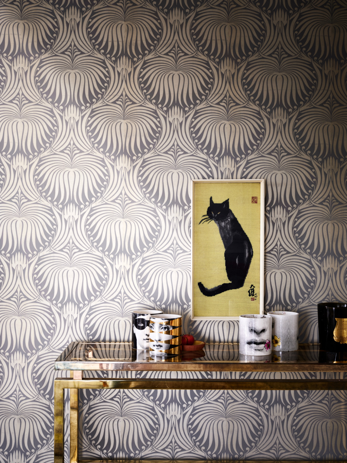 Farrow&Ball Metallic Wallpapers at Manders