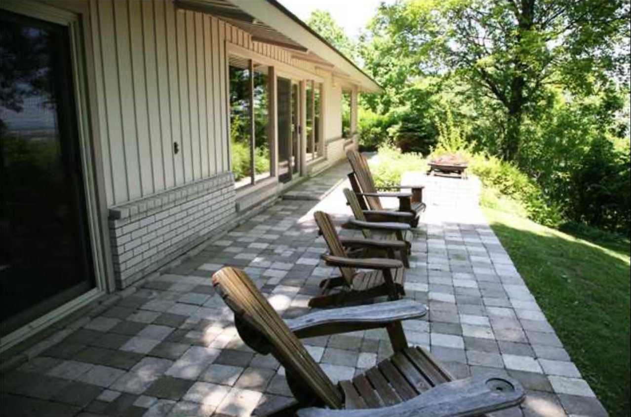 Original rear patio